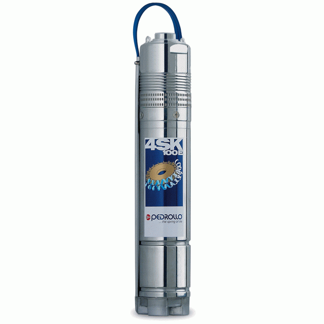 DAVİS - 1 Hp Monofaze 220V Paslanmaz Motorlu Dalgıç 4'' Pedrollo