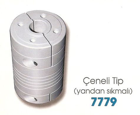 7779 - 20x16 Çeneli Tip Helıcal Kaplin