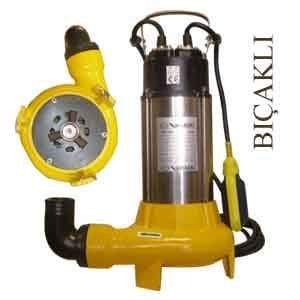 V50 150M - 1.5 hp Dalgıç Pompa (Bıçaklı) Vortex 220V