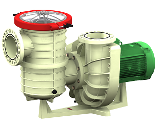 25 Hp Trifaze 380V Havuz Pompası Ön Filitreli Nozbart