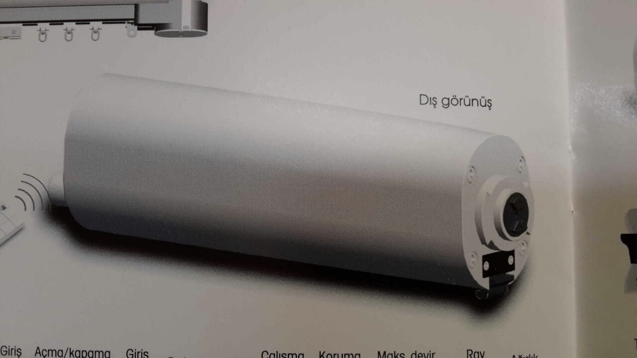 DT52S 75/20 Yana Kayar Perde Motoru