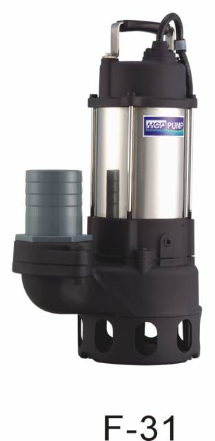 F 31 F - 0.75 kw Monofaze (220V) Flatörlü Genel Atık Su Pompası - Hcp Pompa