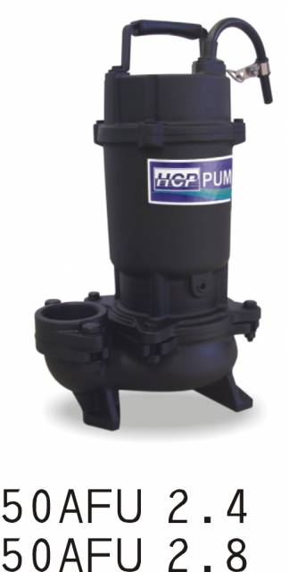 50 AFU 2.4 - 0.4 kw Monofaze (220Volt) Ağır Hizmet Pis Su Pompa - Hcp