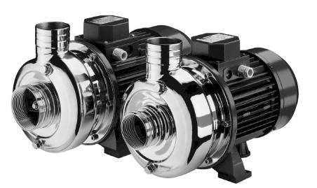 DWO 200M - 2Hp (220V Monofaze) Açık Fanlı Tek Kademe Paslanmaz Santrifüj Pompa